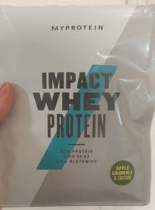 インパクトホエイ　アップルクランブル＆カスタード